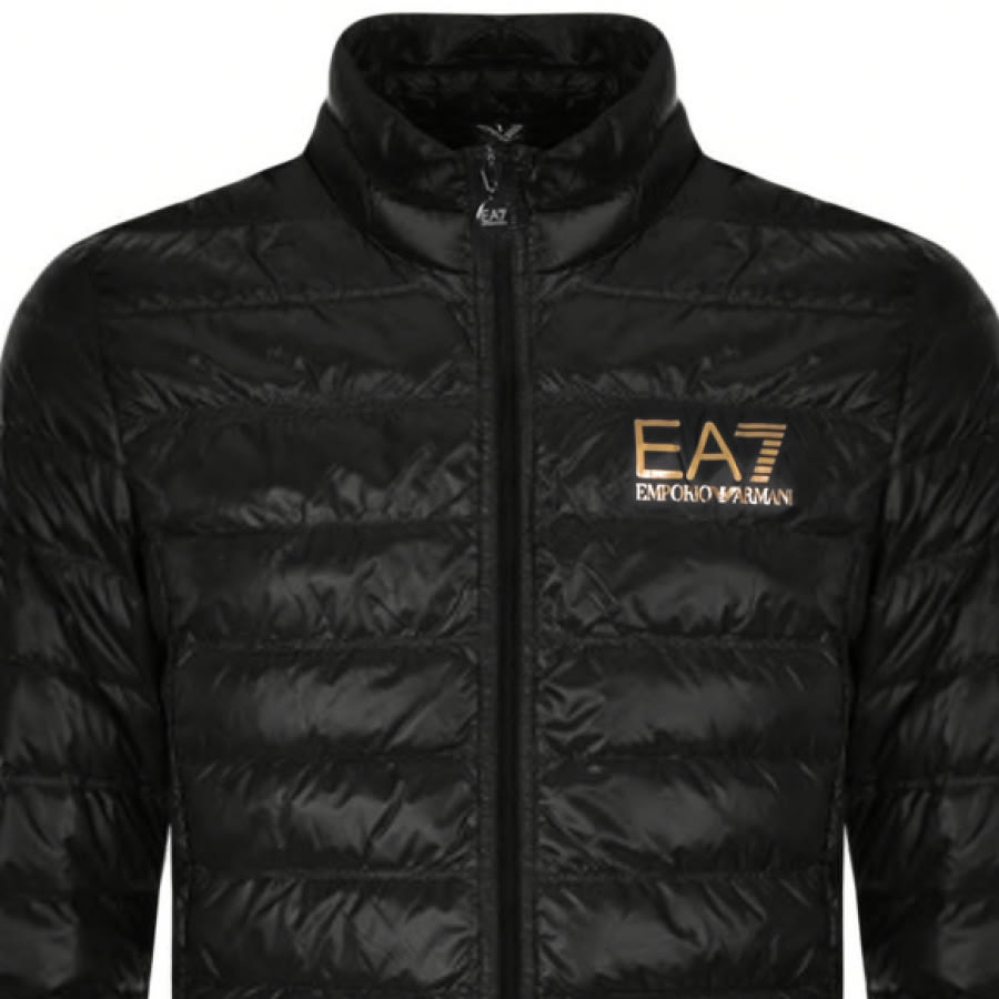 Alternative Image for ProductEA7 Emporio Armani Quilted Jacket Black2